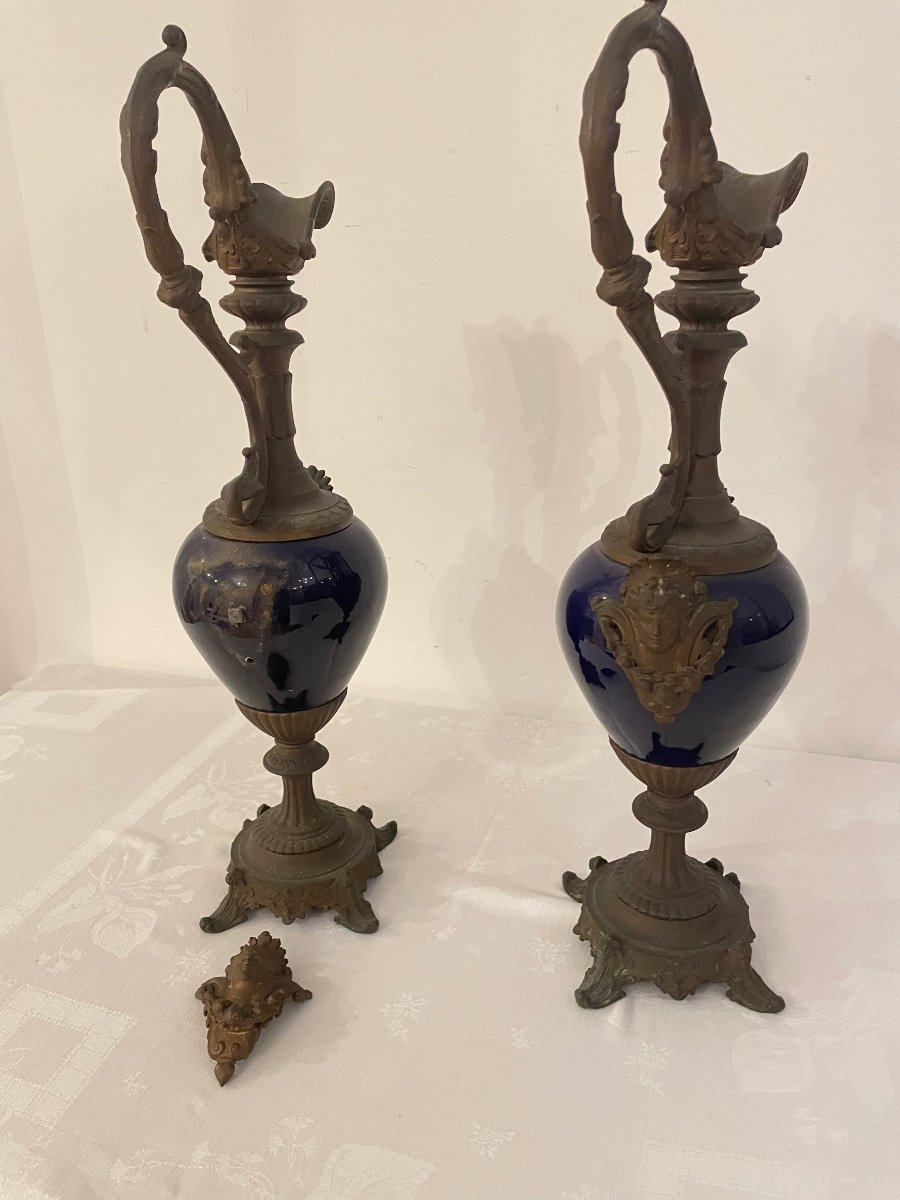 Pair Of 19th Century Ewers -photo-4