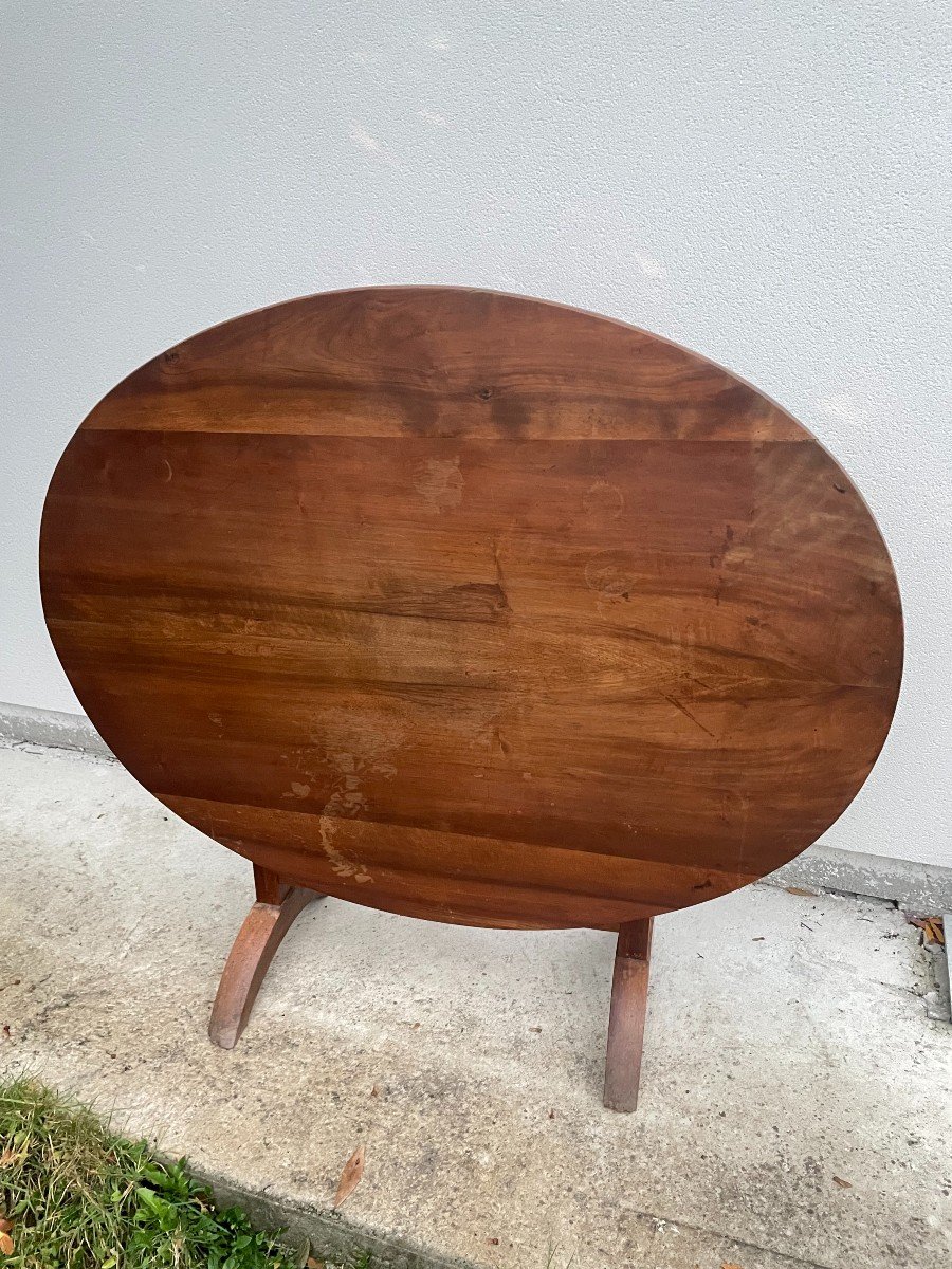 19th Century Walnut Harvest Table