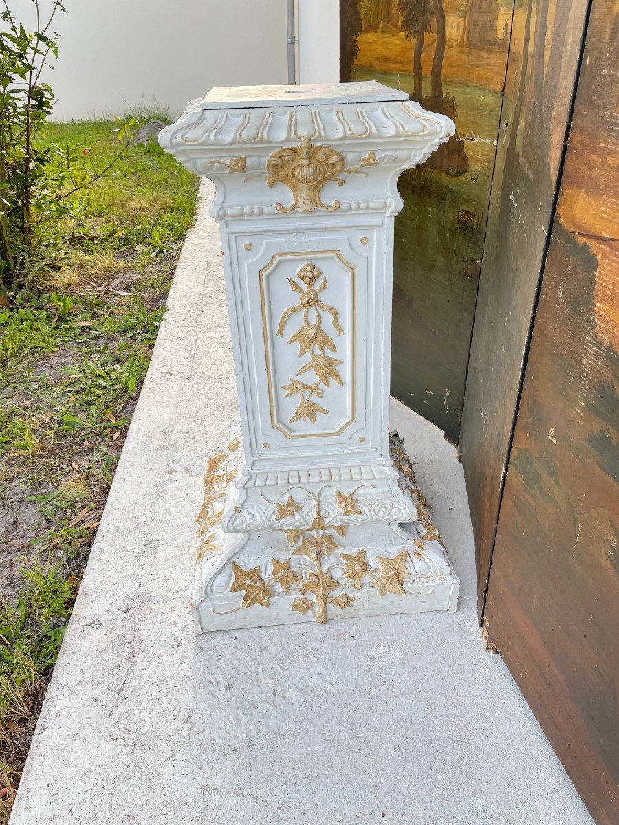 19th Century Cast Iron Column-photo-4