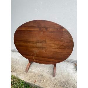 19th Century Walnut Harvest Table