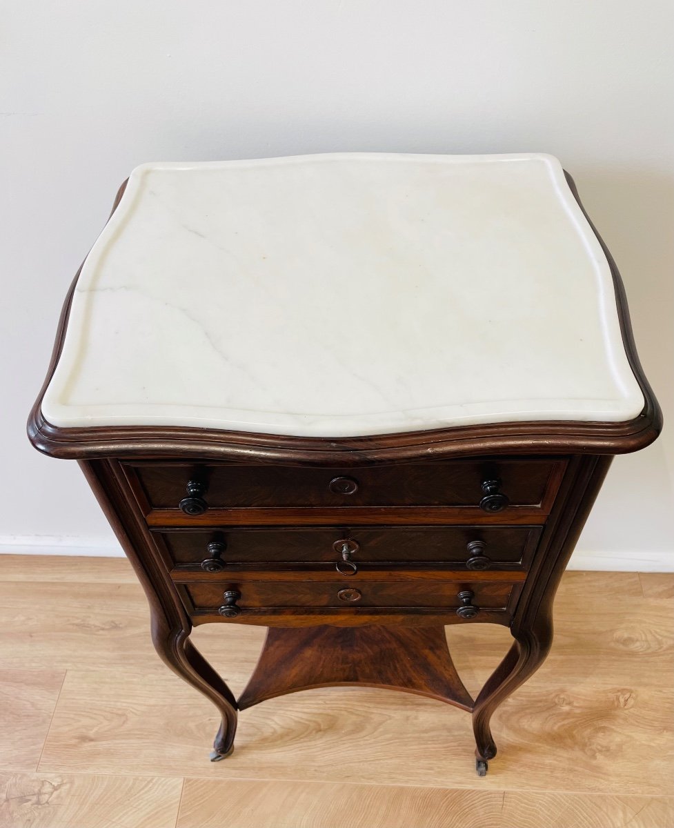 Louis XV Style Bedside Table From The House -photo-3