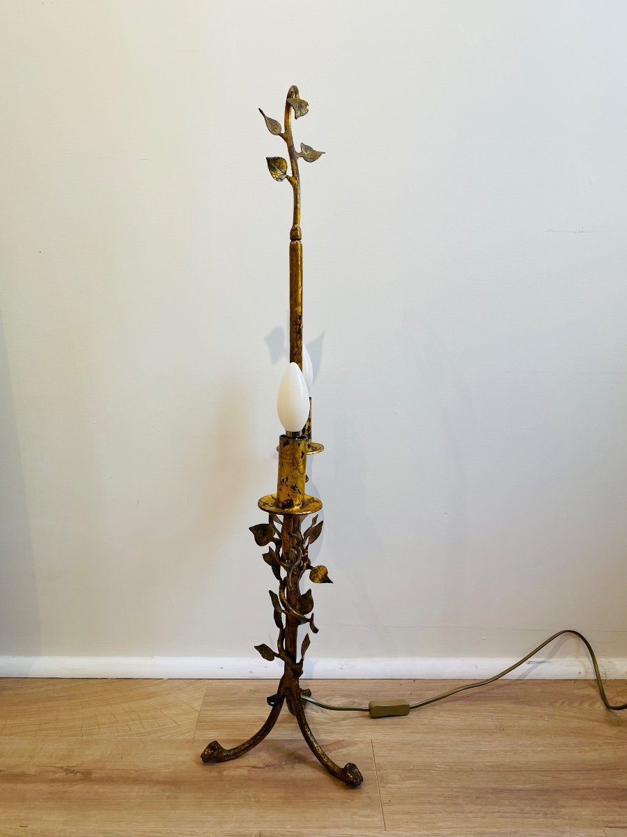 Table Lamp In Gilt Bronze -photo-3