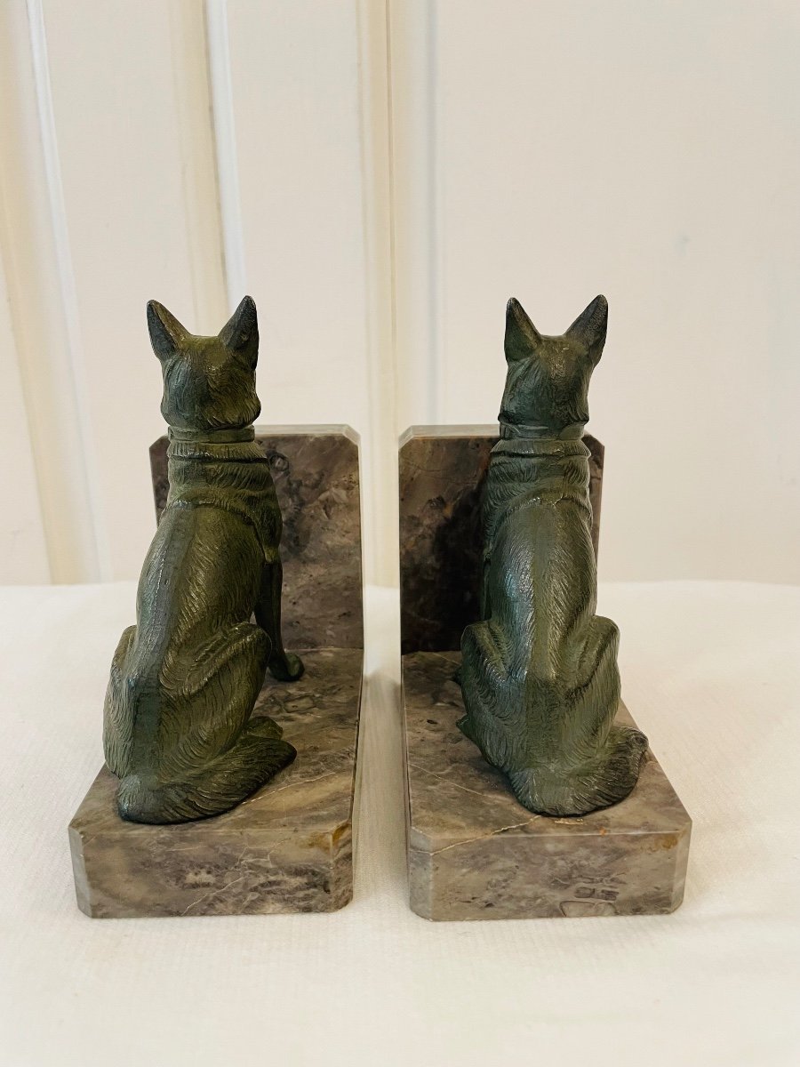 Pair Of Dog Bookends -photo-2