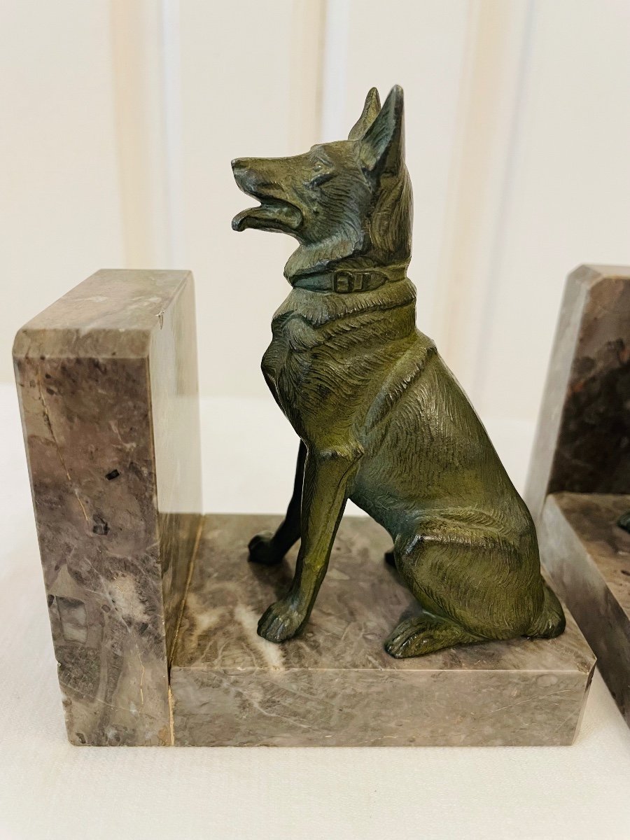 Pair Of Dog Bookends -photo-3