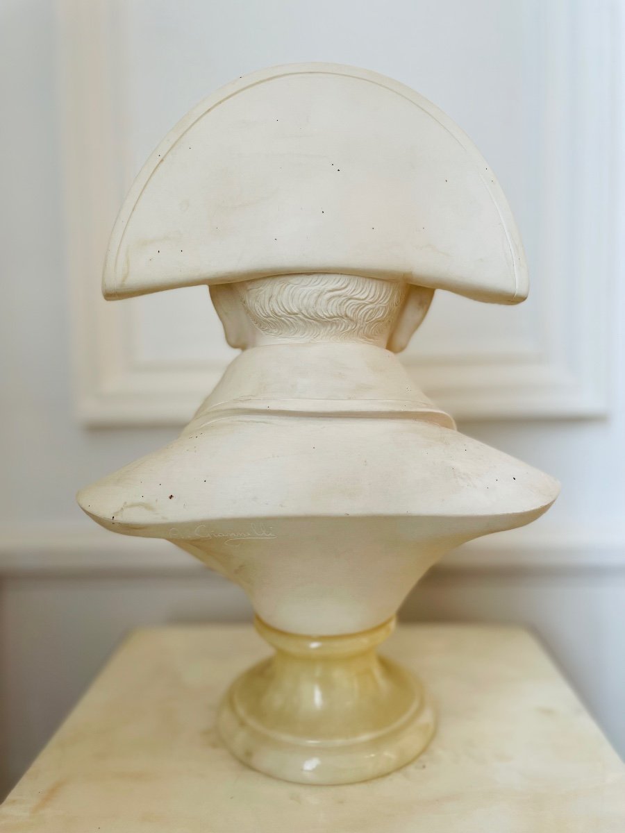 Bust Statuette Of Napoleon Bonaparte-photo-3