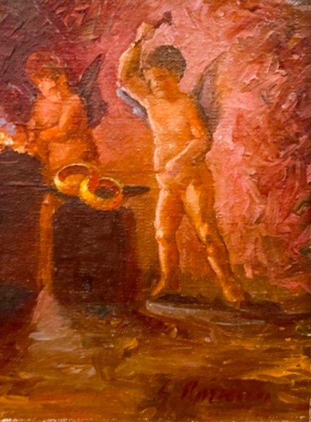 Cupids In The Forge Of Vulcan-photo-2