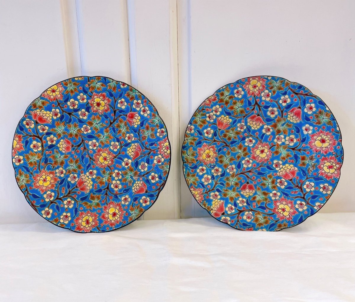 Two Longwy Plates