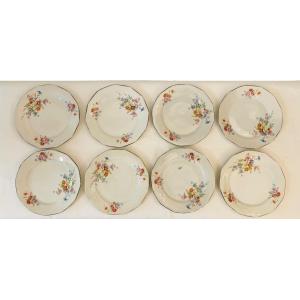 10 Dessert Or Dinner Plates Old Paris