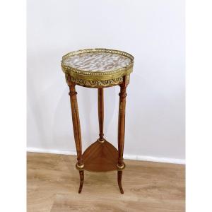 Small Napoleon III Period Tripod Pedestal Table