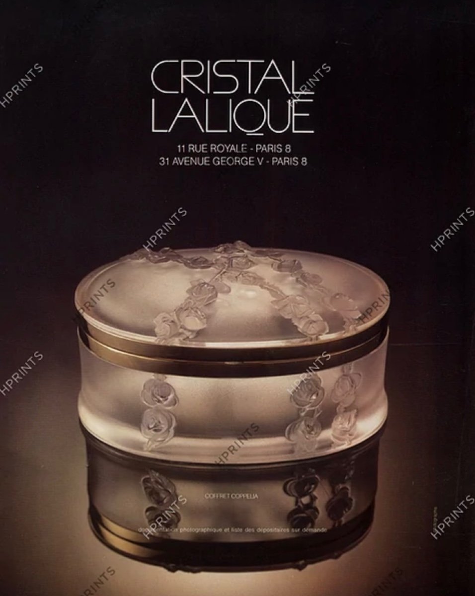 Lalique. Oval Jewelry Box, Coppelia Model -photo-4