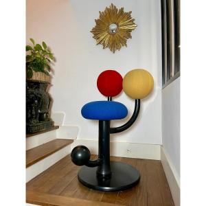 Tabouret Scandinave, Collection “Globe Garden”. Peter Opsvik, Pour Stokke