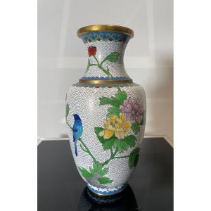 Chinese Cloisonne Vase. 20th Century