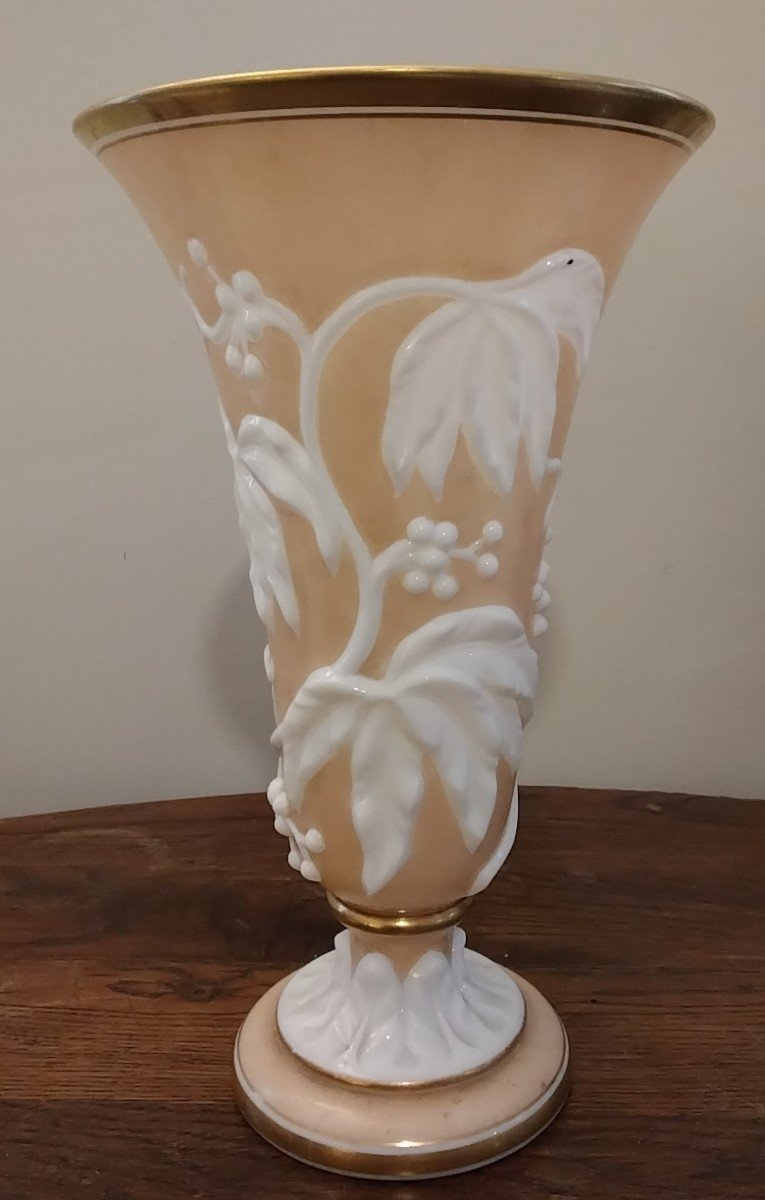 Baccarat Opaline Vase