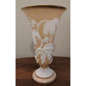 Baccarat Opaline Vase