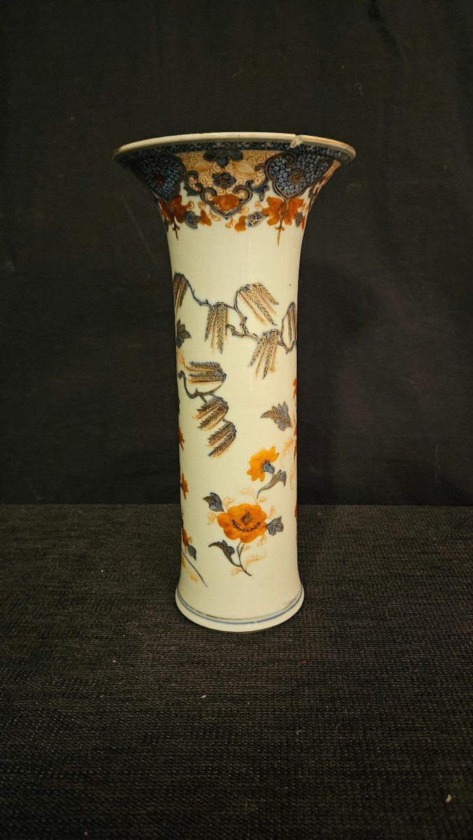 Roll Vases - 18th Century Chinese Porcelain-photo-1