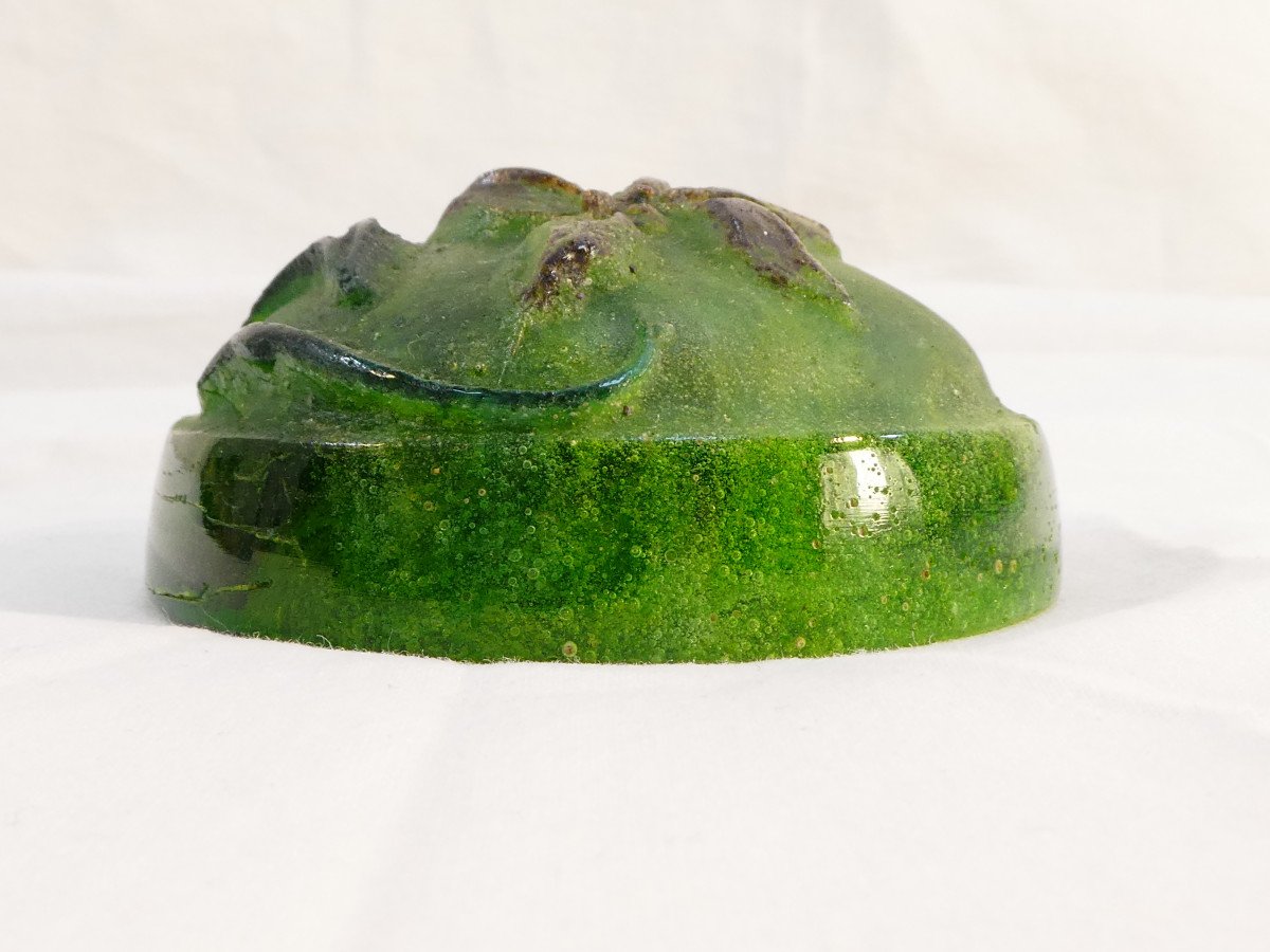 Paperweight In Glass Paste Francois Emile Decorchemont-photo-4