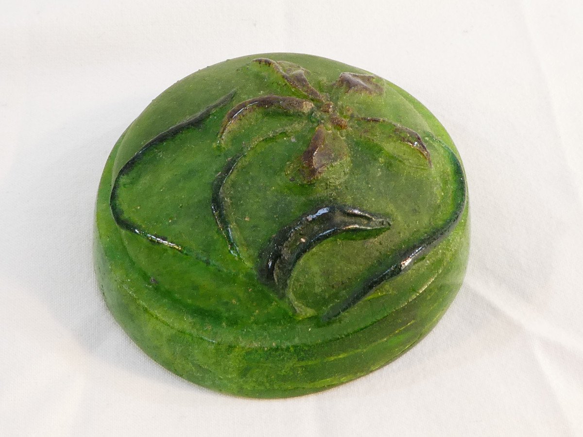 Paperweight In Glass Paste Francois Emile Decorchemont