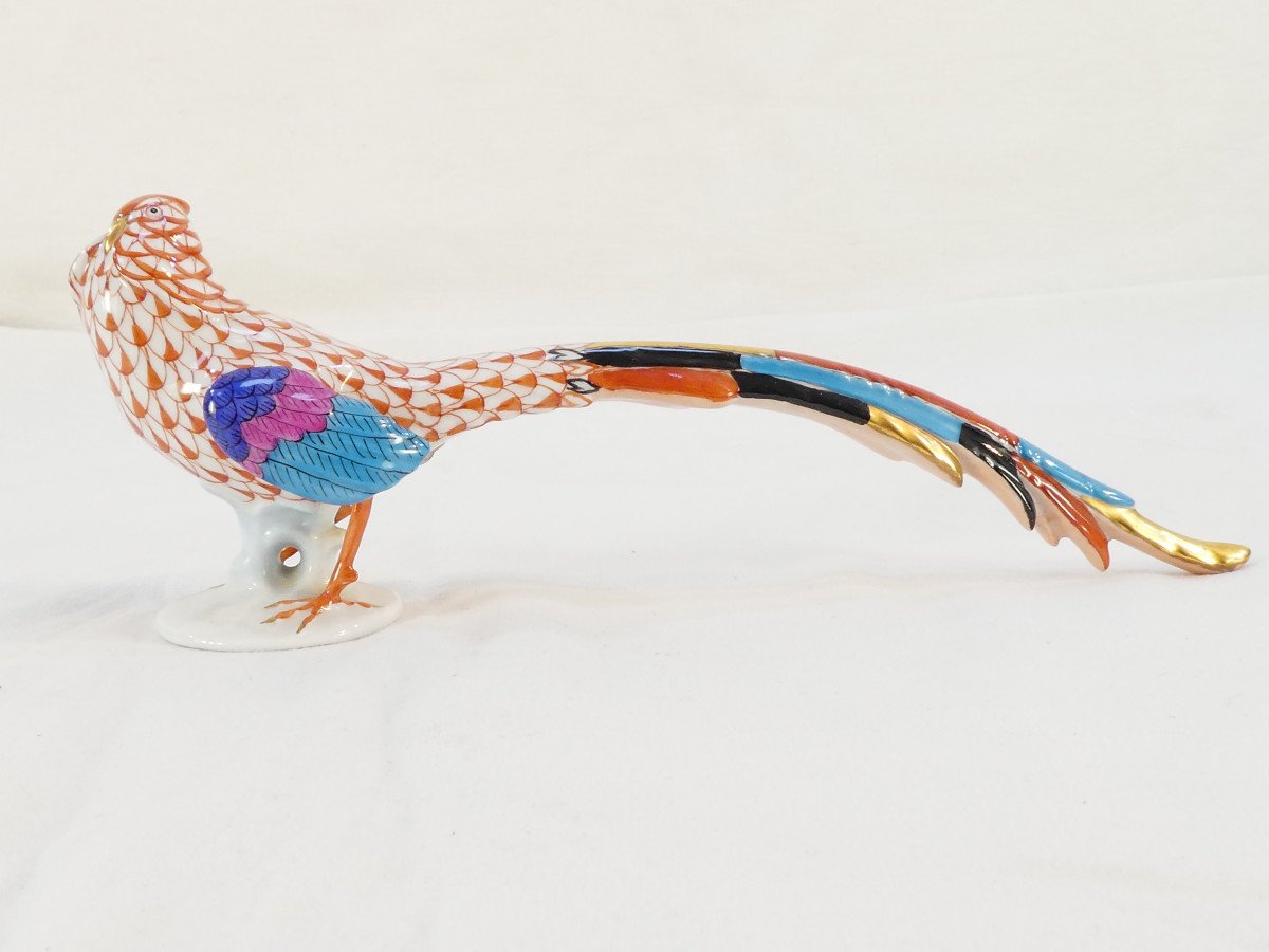 Herend Hungary Porcelain Pheasant-photo-3