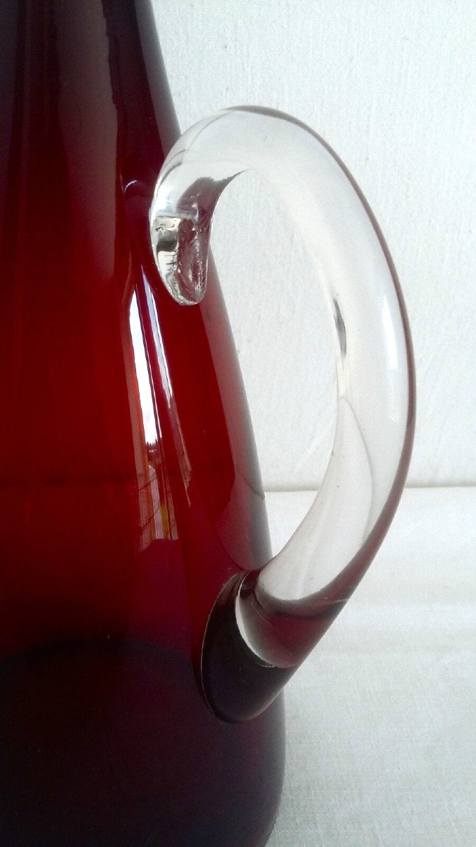 Ekenas Sweden, Blown Glass Carafe, Design, Vintage-photo-1