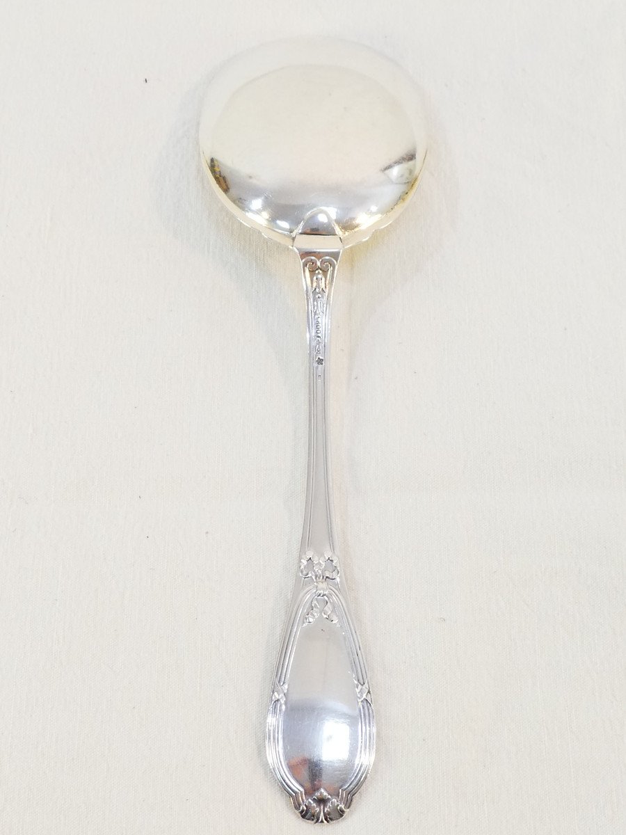 Ice Scoop In Solid Silver 800 Germany-photo-4