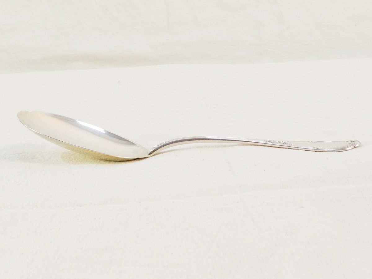 Ice Scoop In Solid Silver 800 Germany-photo-2