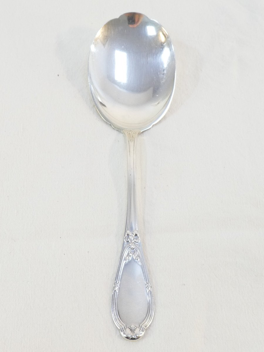 Ice Scoop In Solid Silver 800 Germany