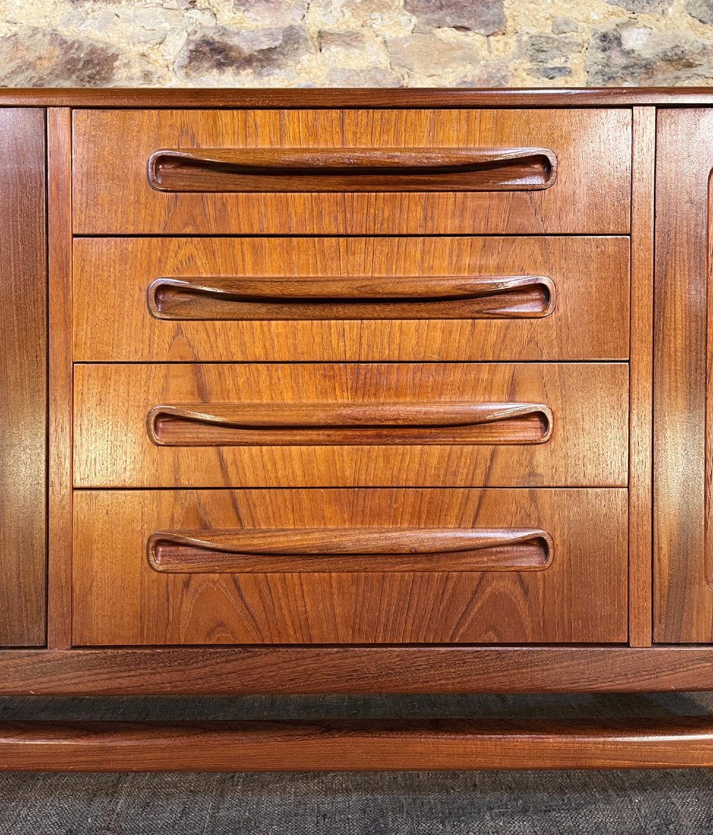 Scandinavian Sideboard By Victor Wilkins In Teak From The 70s-photo-4