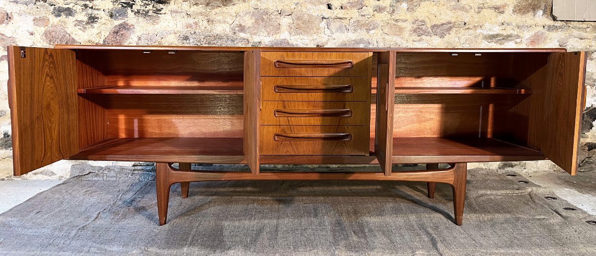 Scandinavian Sideboard By Victor Wilkins In Teak From The 70s-photo-2