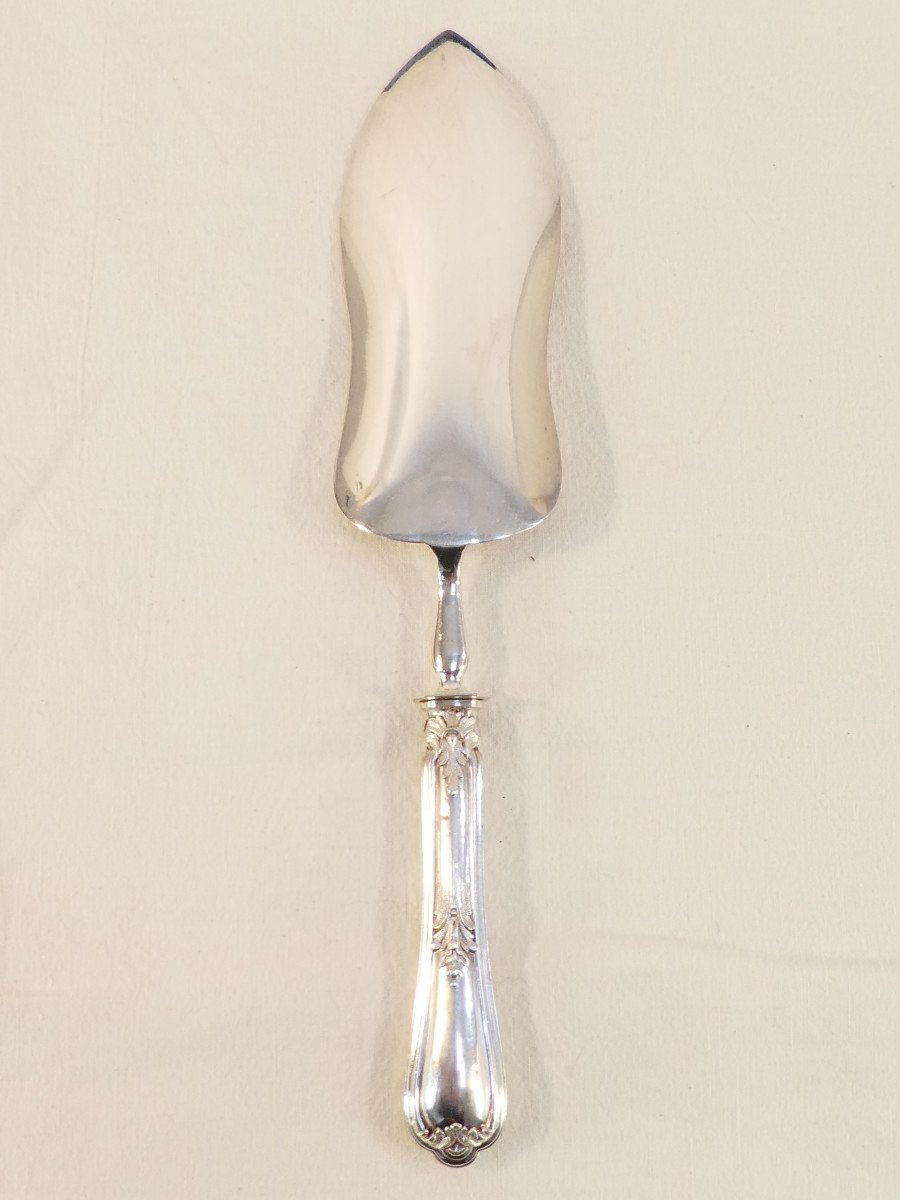 Solid Silver Pie Server-photo-3