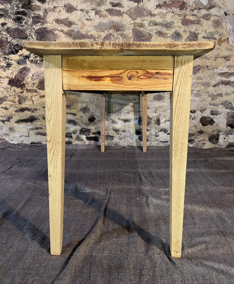 Narrow Table Or Console 2m In Raw Wood-photo-1