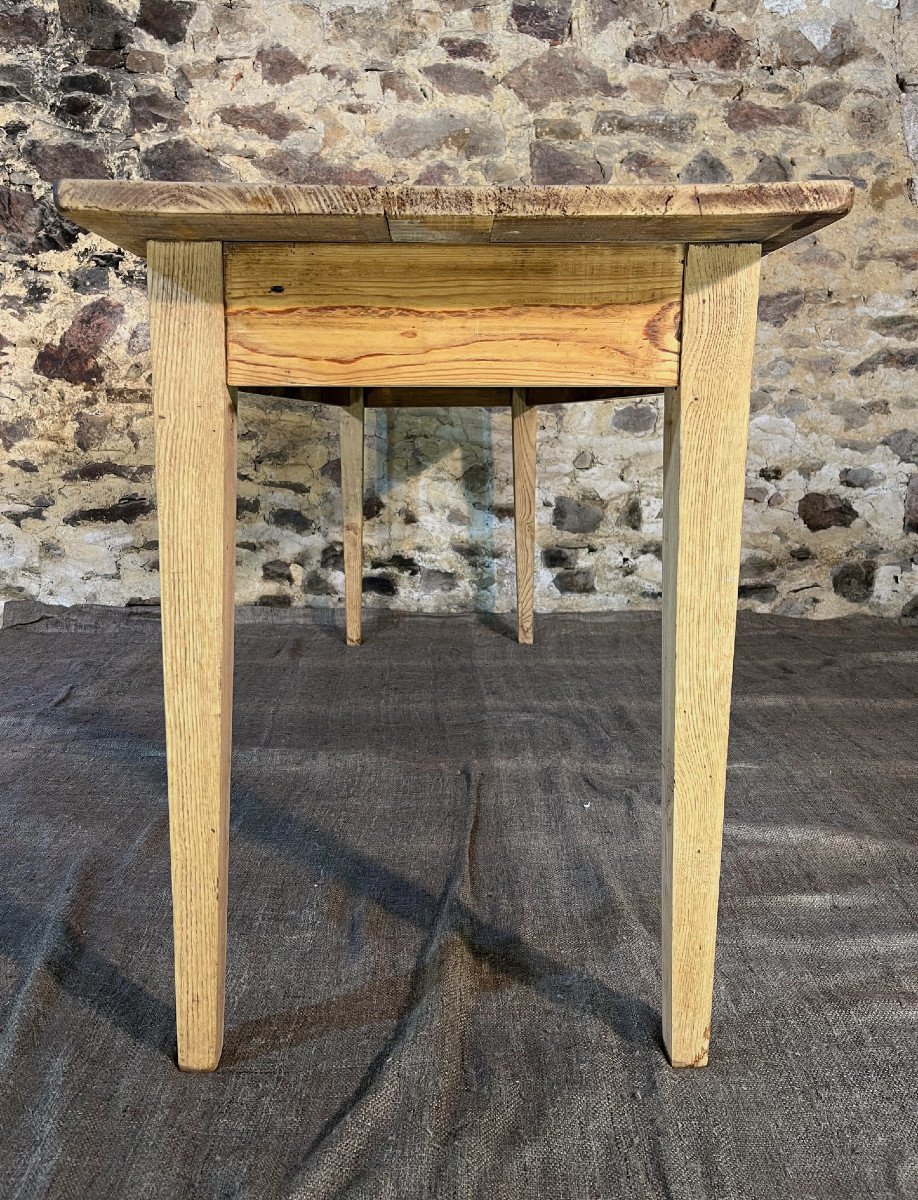 Narrow Table Or Console 2m In Raw Wood-photo-4