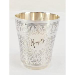 Timbale en ARGENT MASSIF "Maguy"