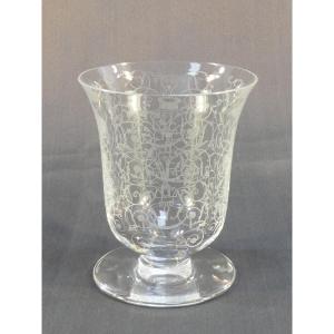 VASE en Cristal De Baccarat Modele MICHELANGELO