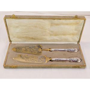 Sterling Silver Pie Serving Cutlery