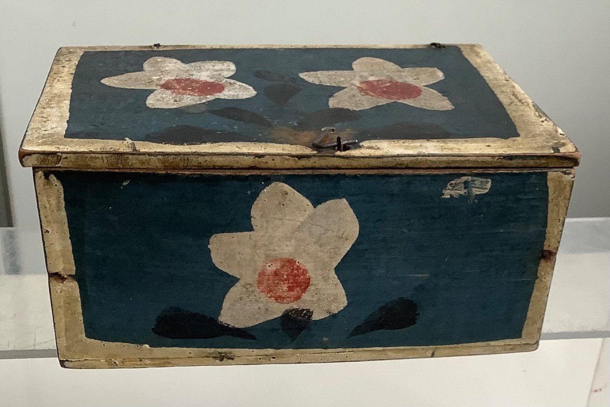 Small Norman Painted Box 