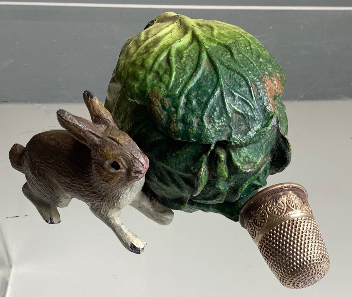 From In A Rabbit Case With Cabbage. -photo-3