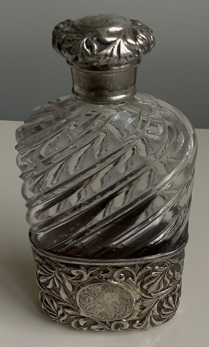 A Silver Whiskey Flask-photo-2