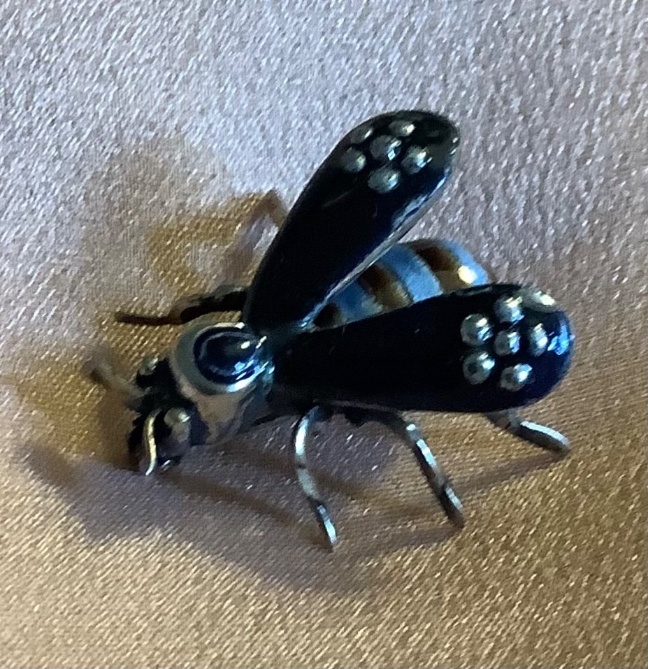 Vermeil Bee Brooch