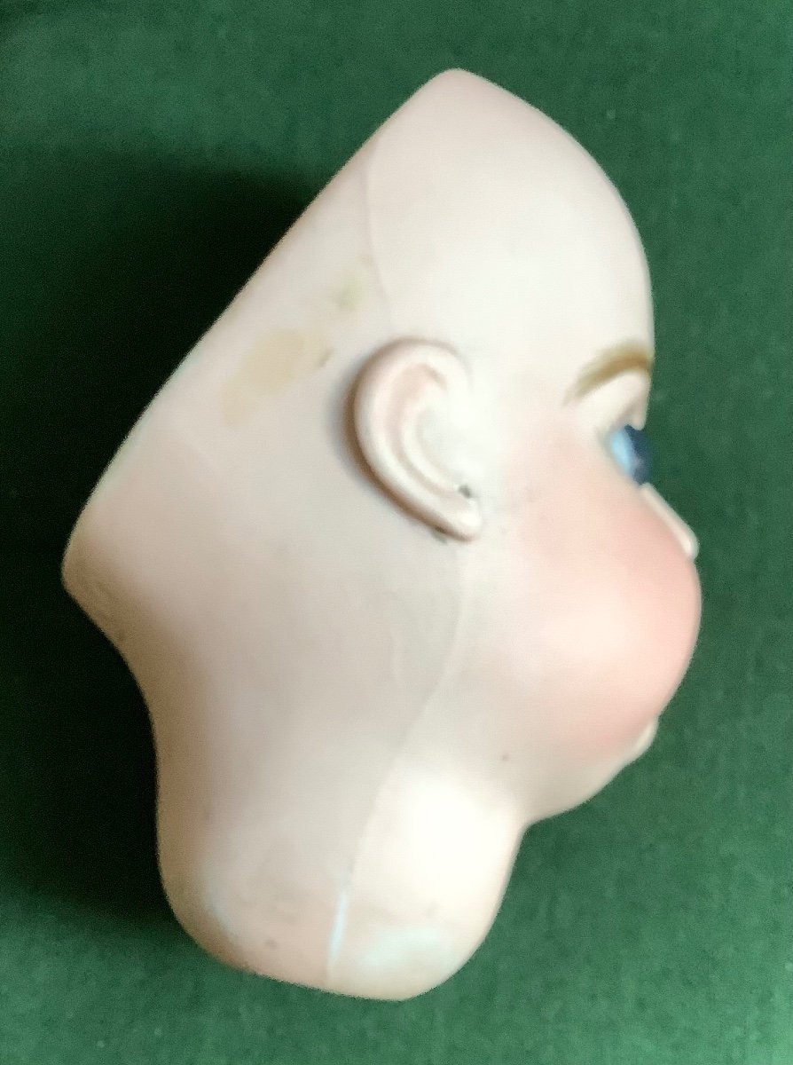 Une Tête De Porcelaine Ancienne François Gaulthier-photo-2