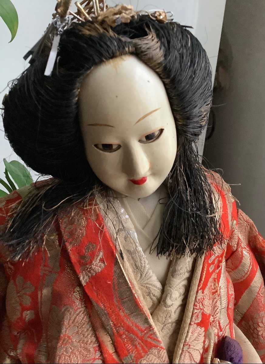 Poupee Japonaise ( Jyoruri Ningyo ) époque Meiji-photo-4