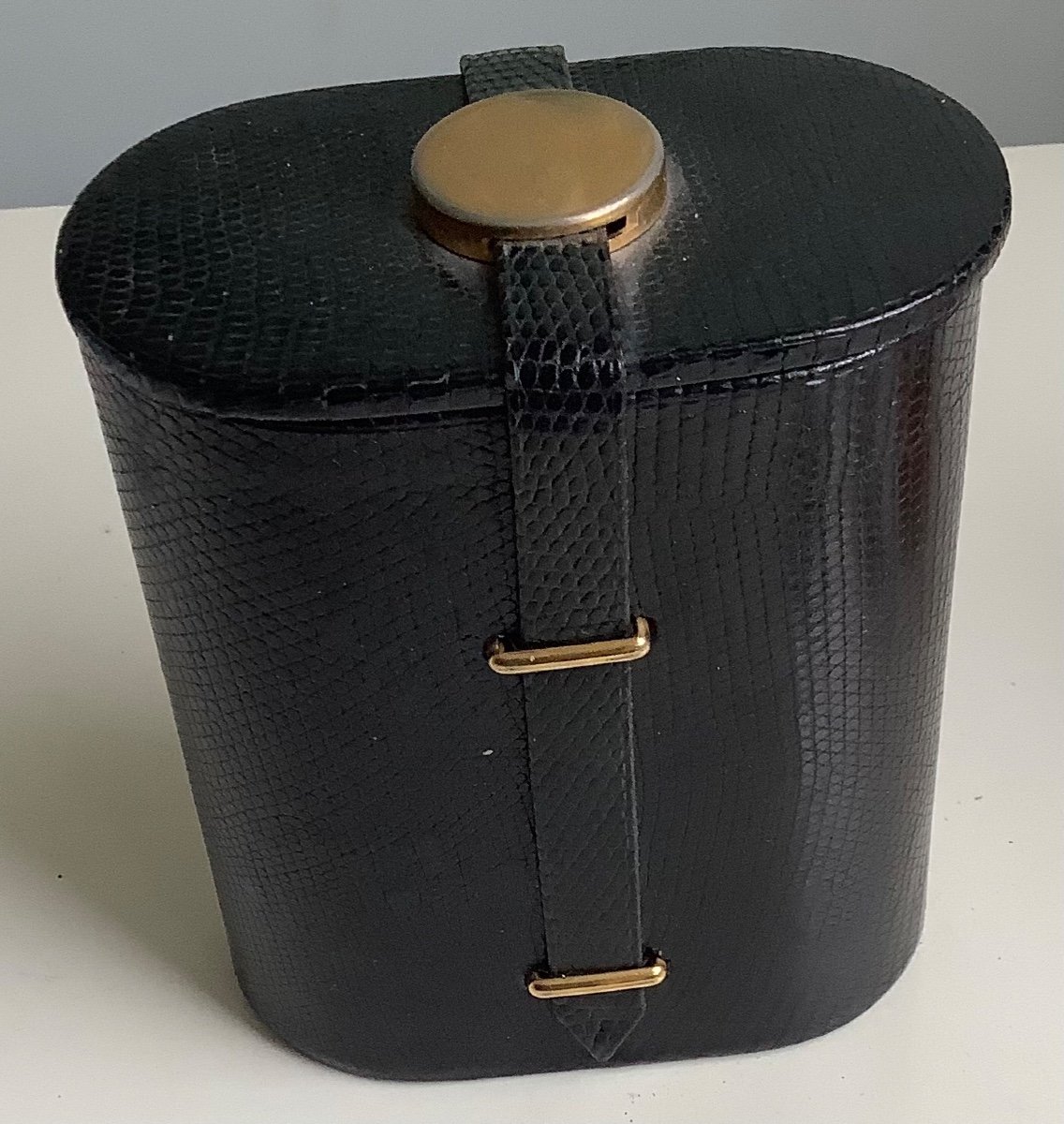  Guerlain Spray Bottle Leather Box Baccarat Bottle -photo-2