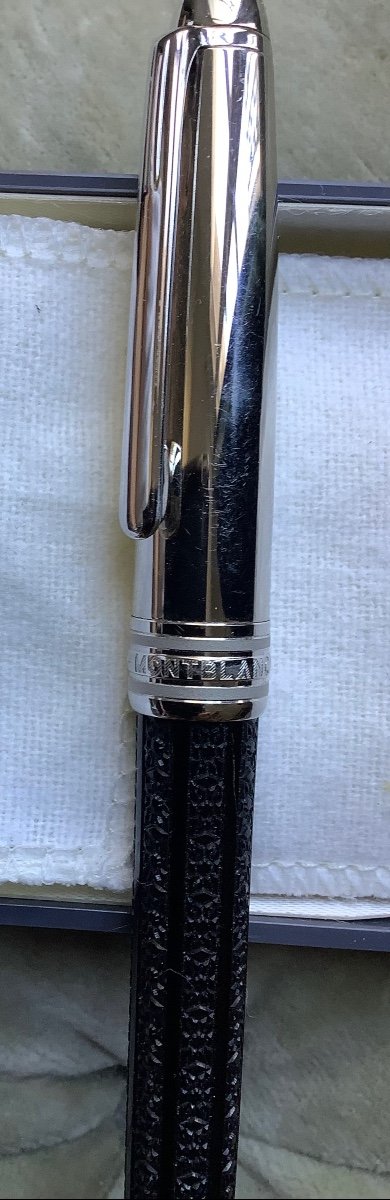 Mont-blanc 18k Gold Fountain Pen Meisterstuck Model -photo-4