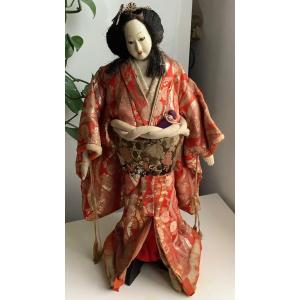 Japanese Doll (jyoruri Ningyo) Meiji Period