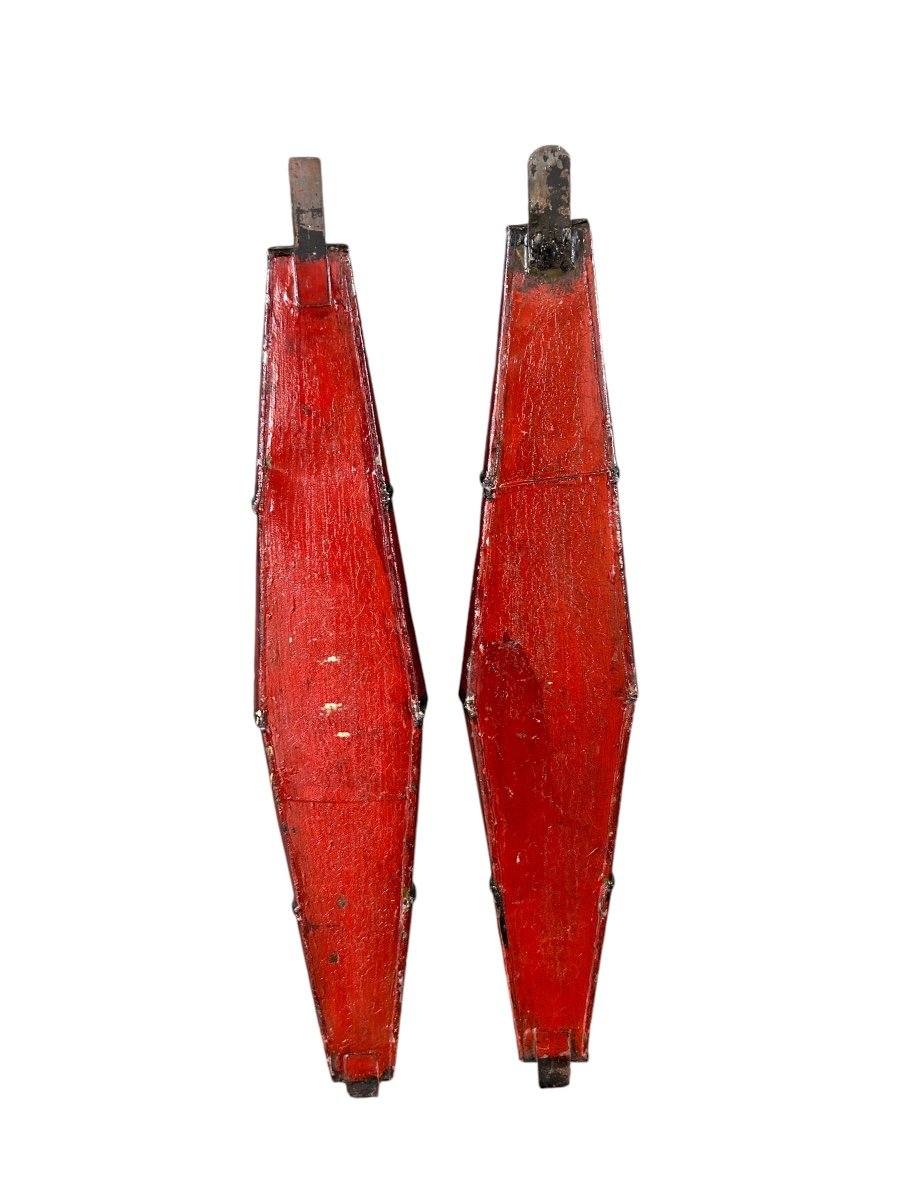 Pair Of Rare Tobacco Shop Signs Half Tobacco Carrots -photo-7