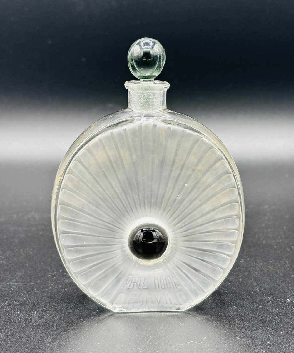 Flacon De Parfum Art Déco René Lalique "La Perle Noire" Pour Forvil