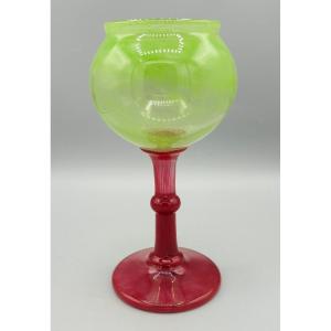 Coupe "Bijou" Art Déco Charles Schneider - Le Verre Français