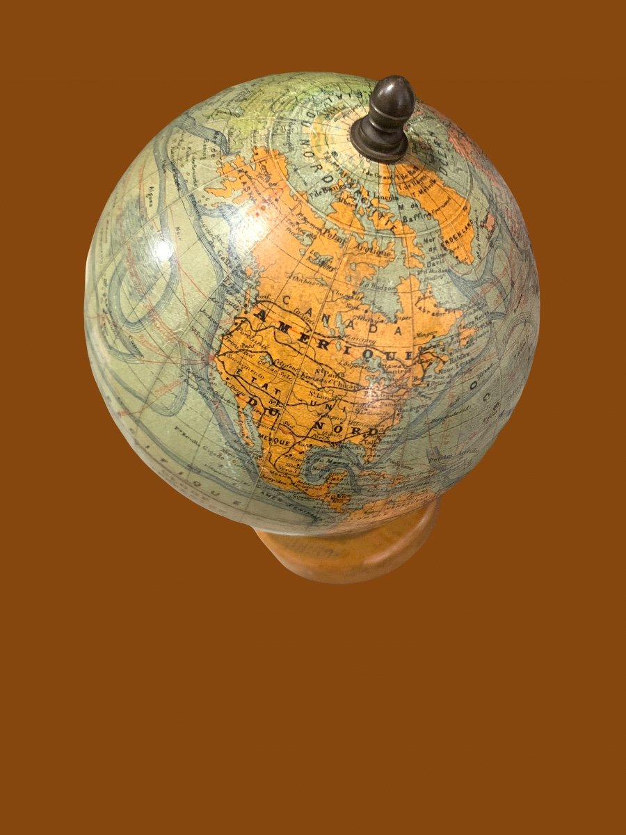 Globe Terrestre , Mappemonde de J . Forest -photo-4