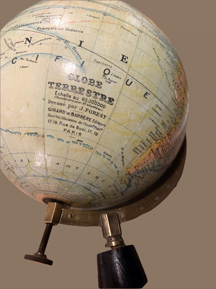 Globe Terrestre , mappemonde de J .Forest -photo-1