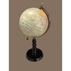 Globe Terrestre , mappemonde de J .Forest 