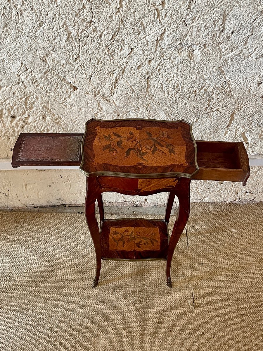 Small Louis XV Style Stand, 19th Century-photo-7